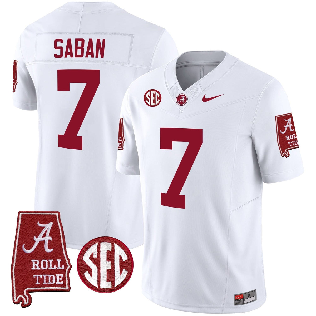 Nick Saban ACT #7 Champions Vapor Limited Jersey