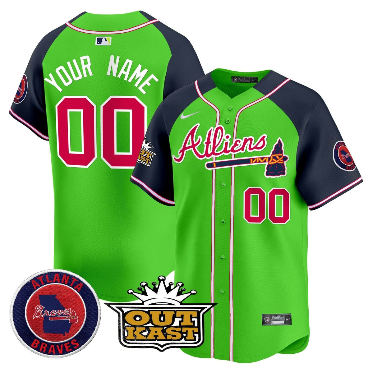 AB Atliens Vapor Premier Limited Custom Jersey - Stitched
