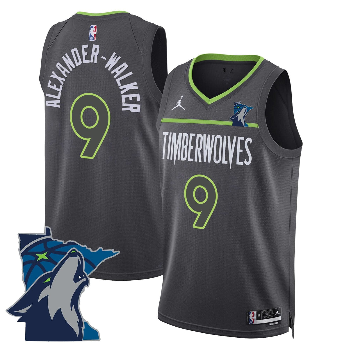 MT Swingman Jersey - Minnesota Patch - Stitched