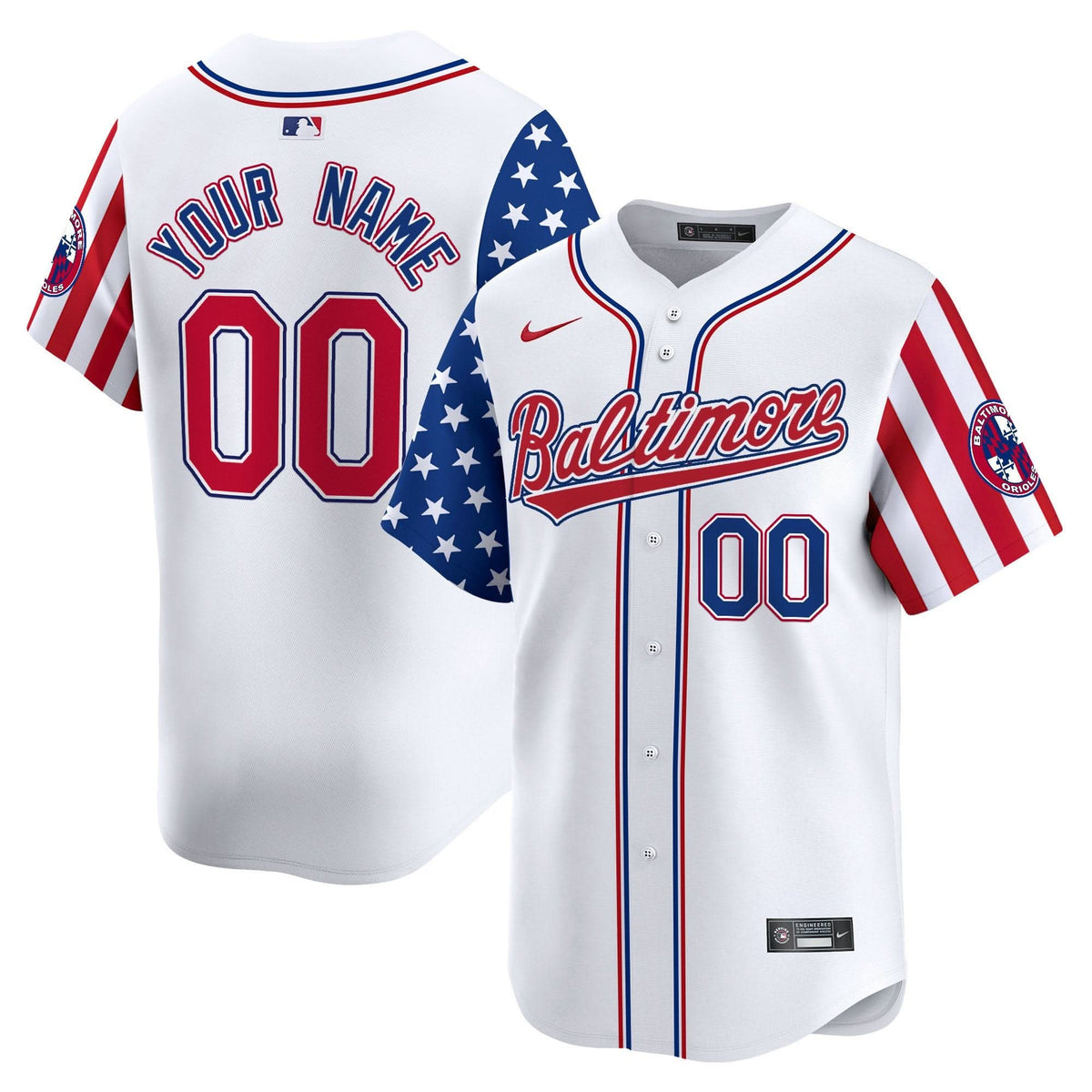 BO 2025 Independence Day Vapor Premier Limited Custom Jersey - Stitched