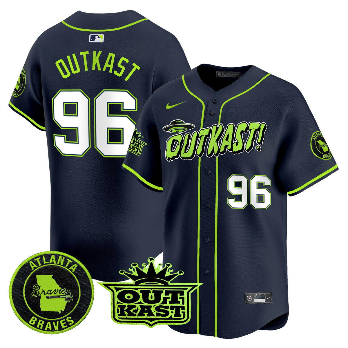 ATL Atliens Vapor Premier Limited Jersey V3 - Stitched
