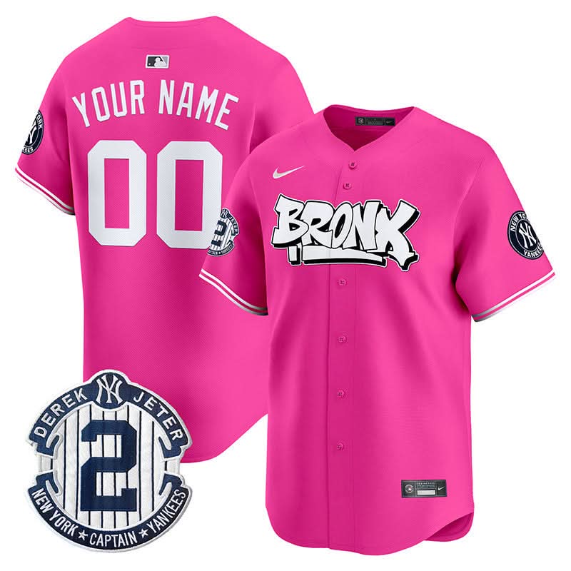 NYY The Bronx Graffiti Vapor Premier Limited Custom Jersey V3 - Stitched