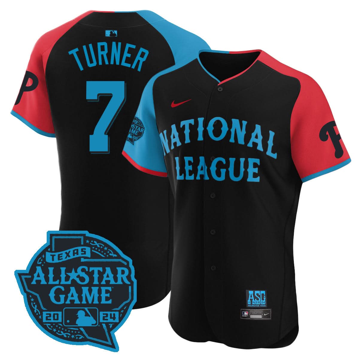 Nation League 2024 MLB All-Star Game Player Flex Base Jersey - Stitched