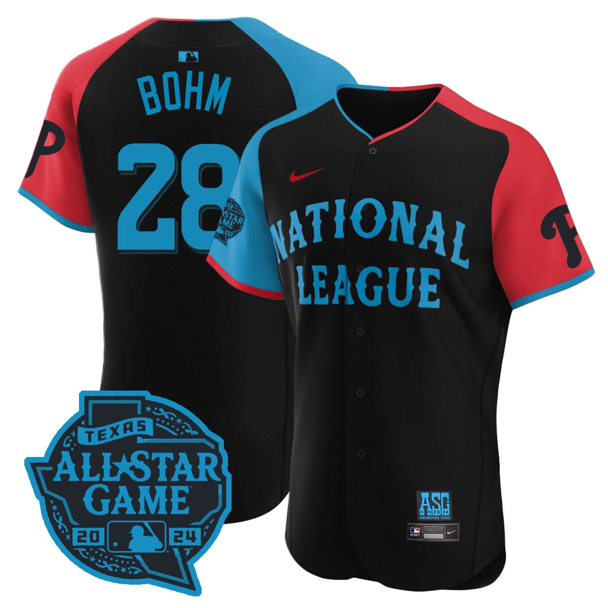 Nation League 2024 MLB All-Star Game Player Flex Base Jersey - Stitched