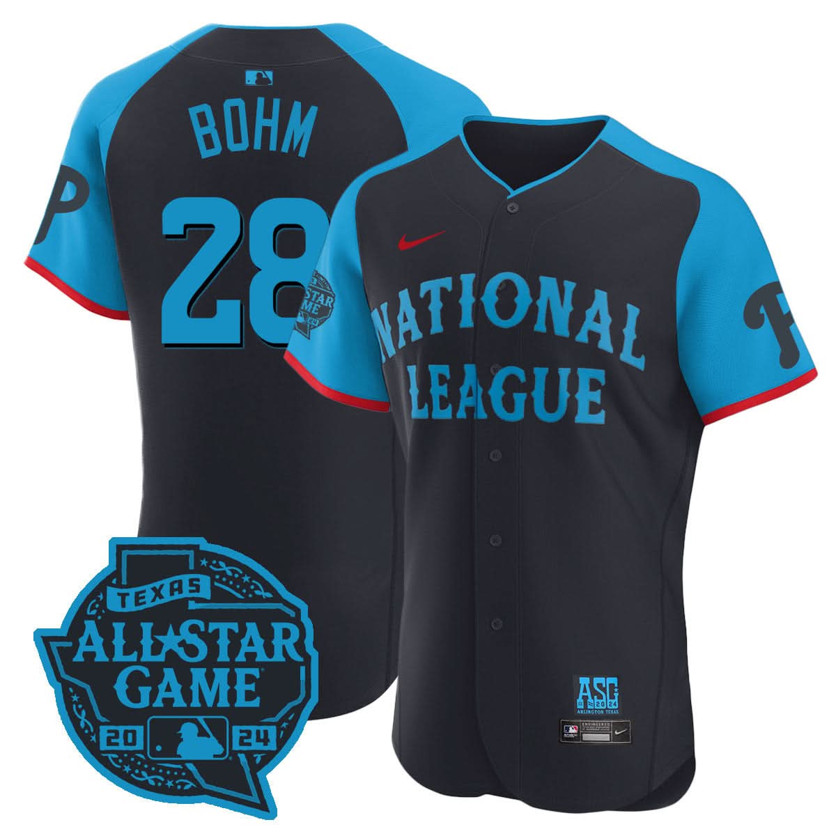 Nation League 2024 MLB All-Star Game Player Flex Base Jersey - Stitched