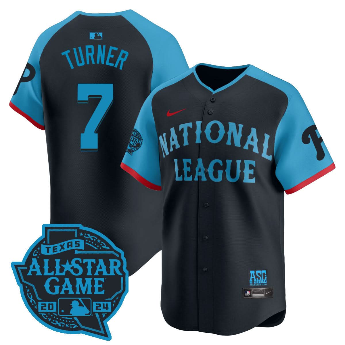 Nation League 2024 MLB All-Star Game Player Cool Base Jersey - Stitched