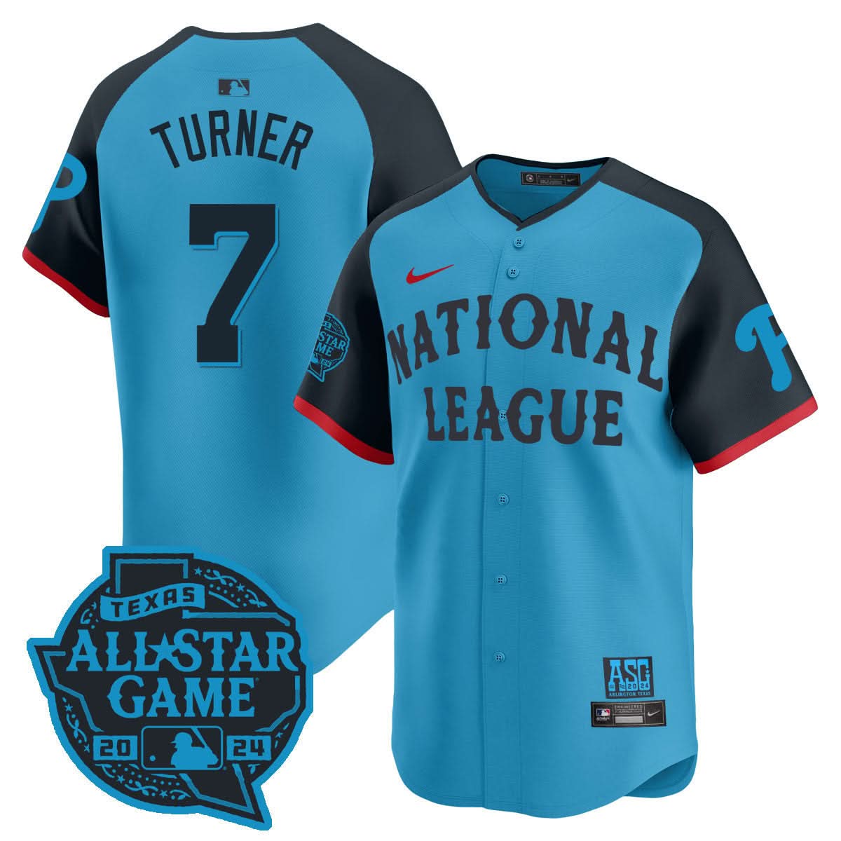 Nation League 2024 MLB All-Star Game Player Cool Base Jersey - Stitched