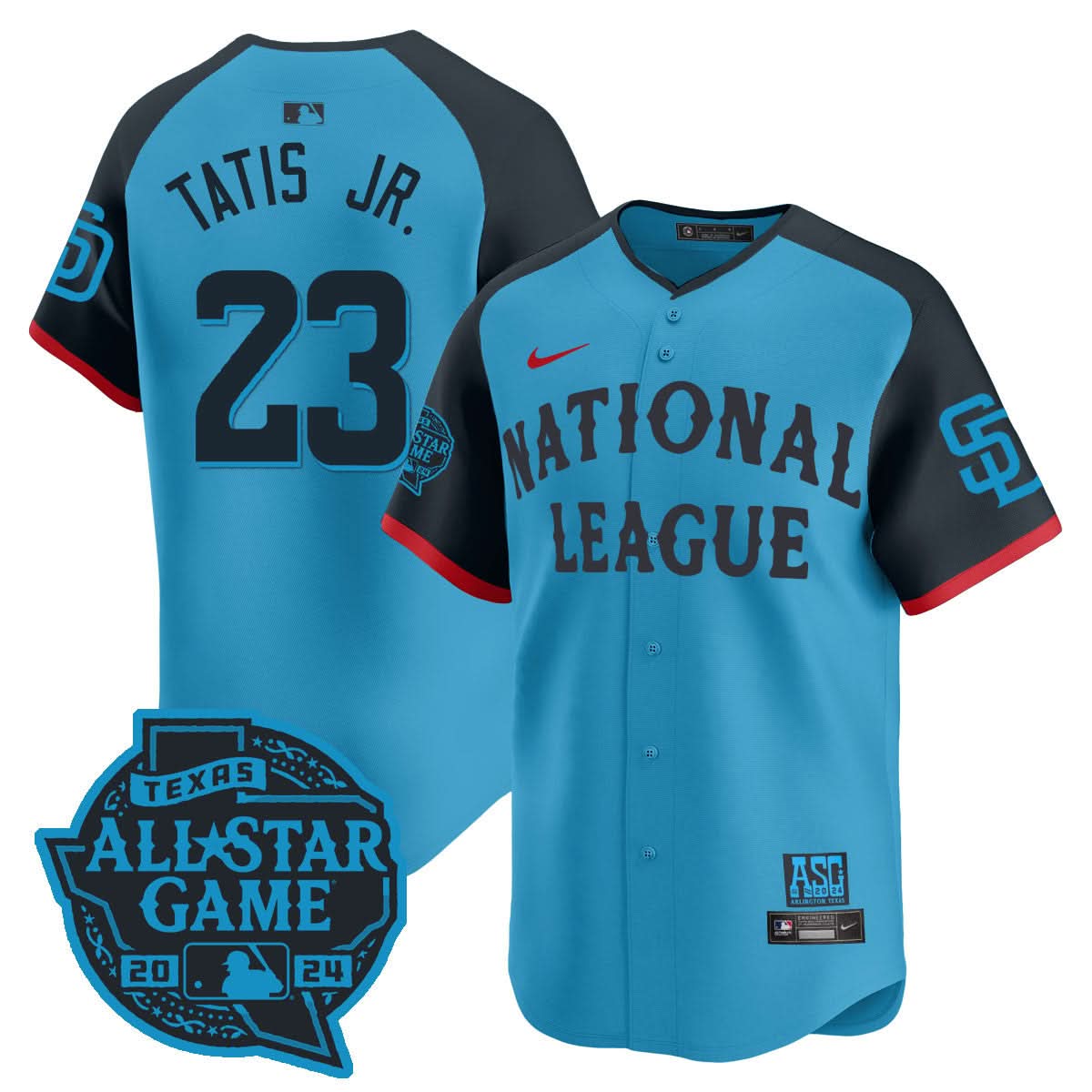 Nation League 2024 MLB All-Star Game Player Cool Base Jersey - Stitched