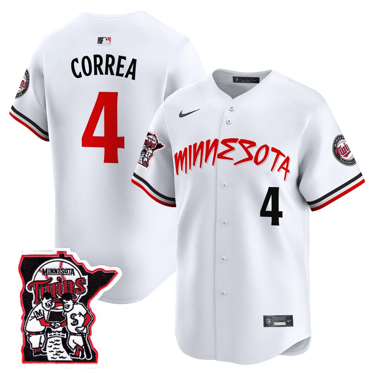 MT Shaking Hands Patch Vapor Premier Limited Jersey - Stitched