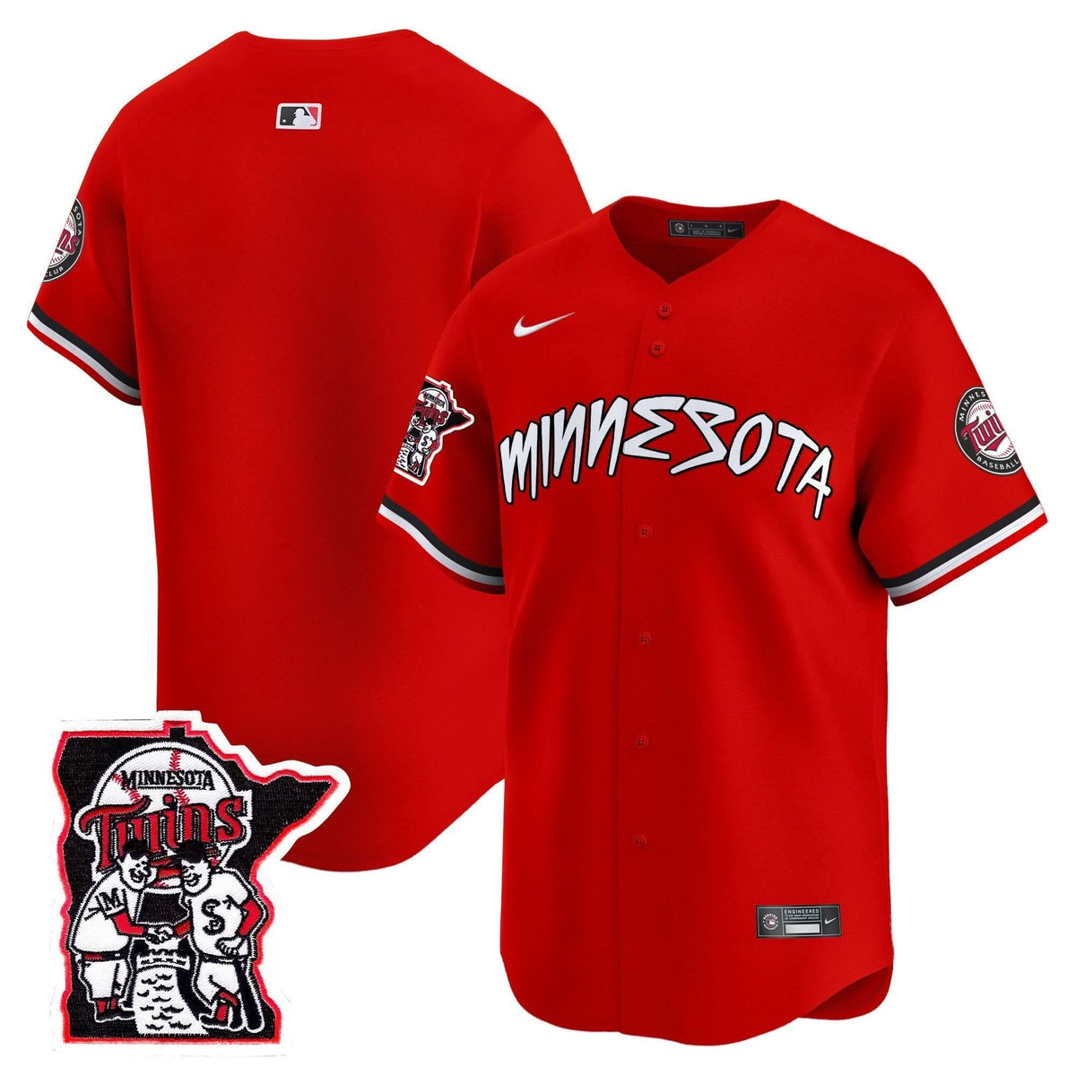 MT Shaking Hands Patch Vapor Premier Limited Jersey - Stitched