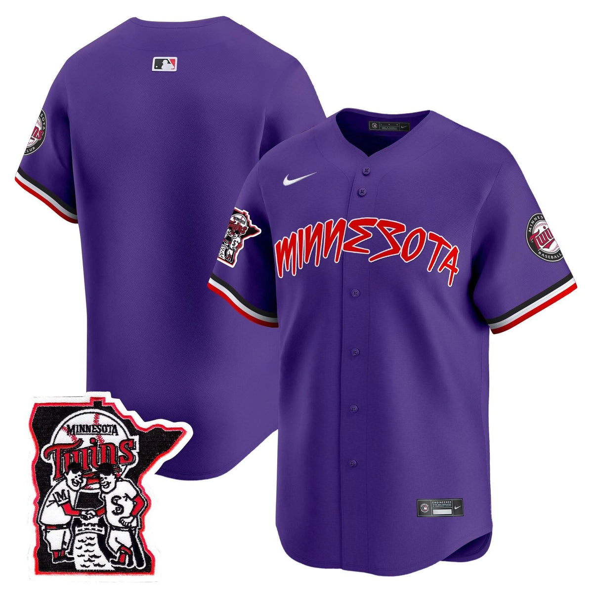 MT Shaking Hands Patch Vapor Premier Limited Jersey - Stitched