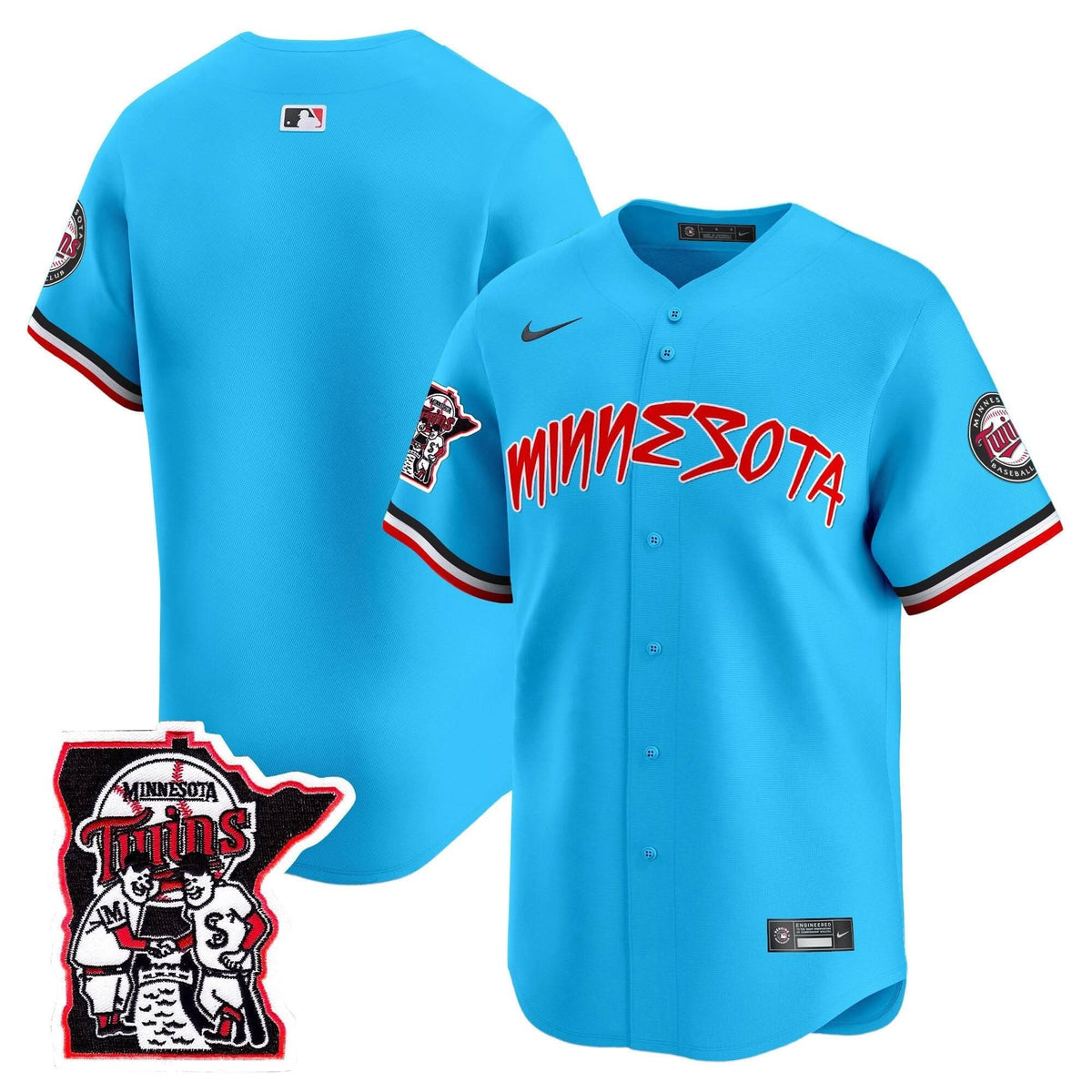 MT Shaking Hands Patch Vapor Premier Limited Jersey - Stitched