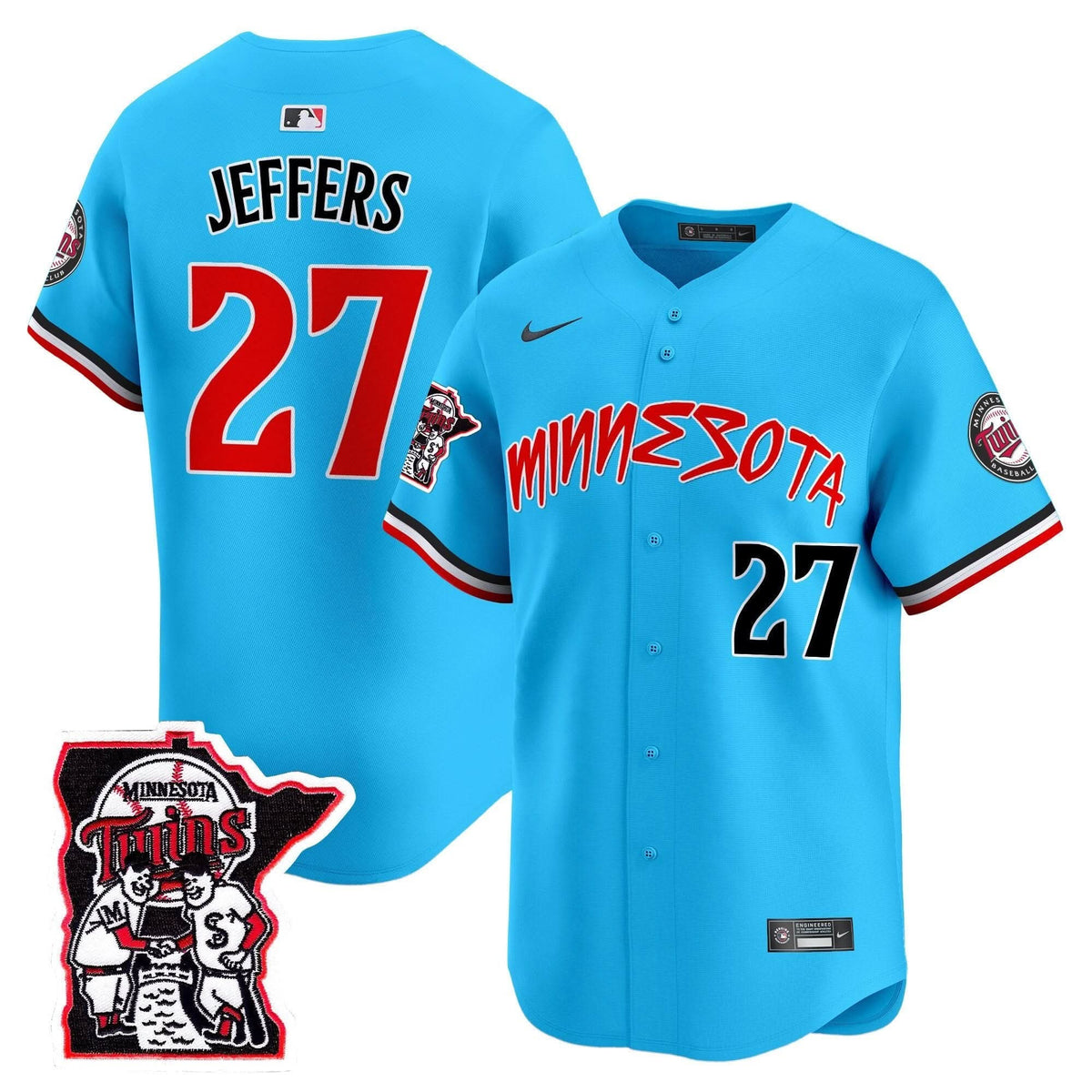 MT Shaking Hands Patch Vapor Premier Limited Jersey - Stitched