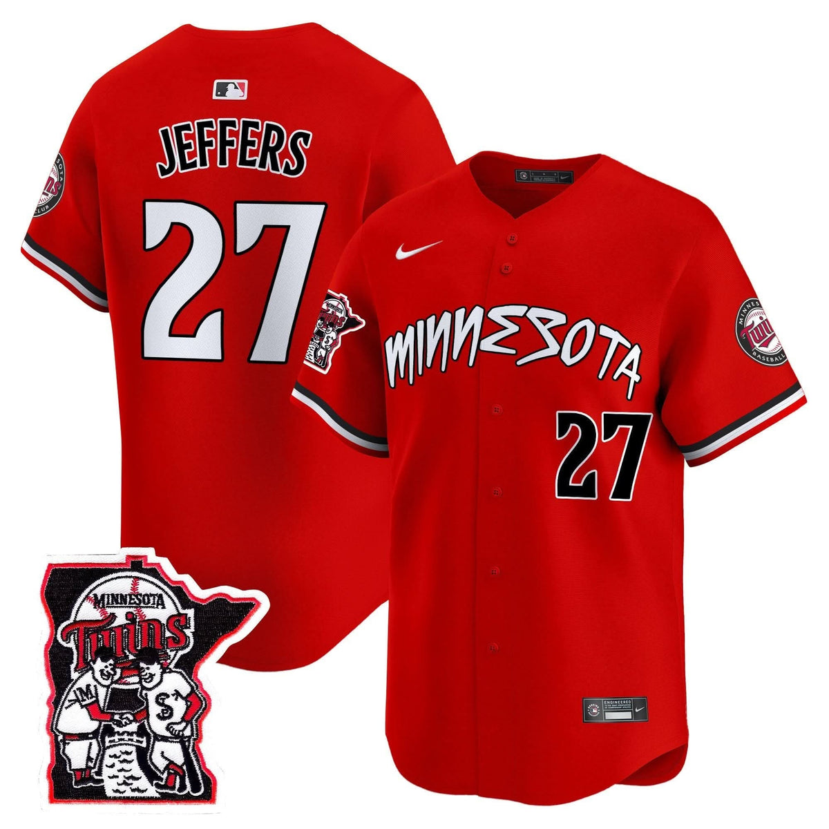 MT Shaking Hands Patch Vapor Premier Limited Jersey - Stitched