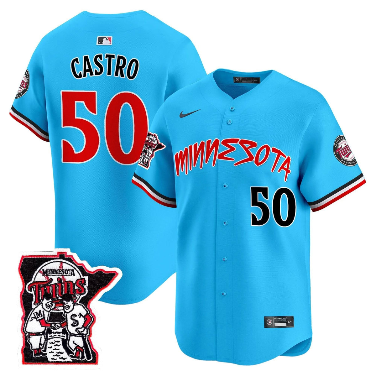 MT Shaking Hands Patch Vapor Premier Limited Jersey - Stitched