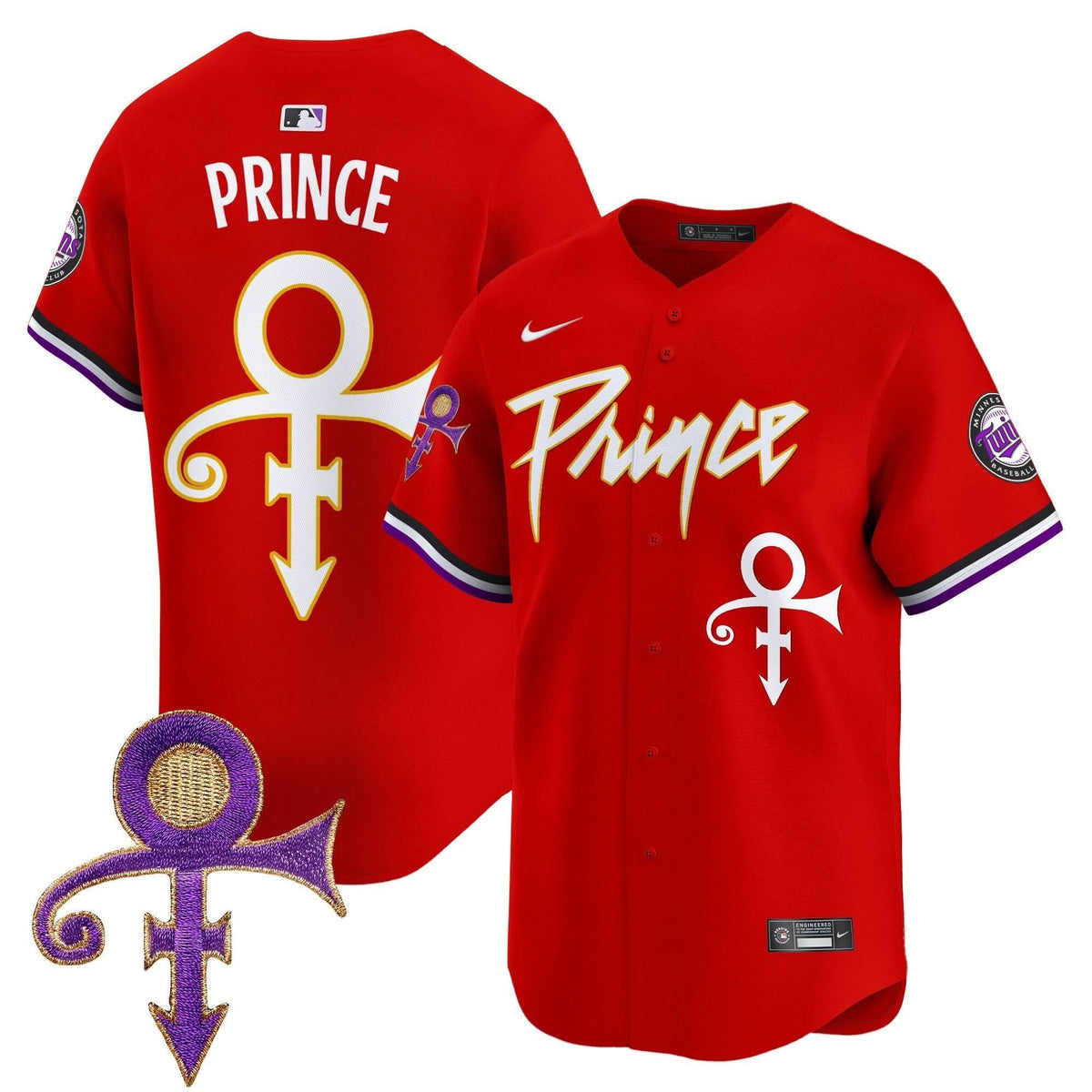 MT Prince Patch Vapor Premier Limited Jersey - Stitched