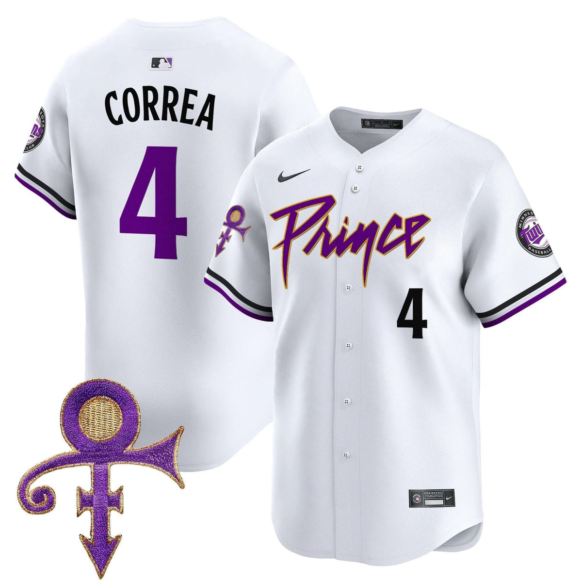 MT Prince Patch Vapor Premier Limited Jersey - Stitched