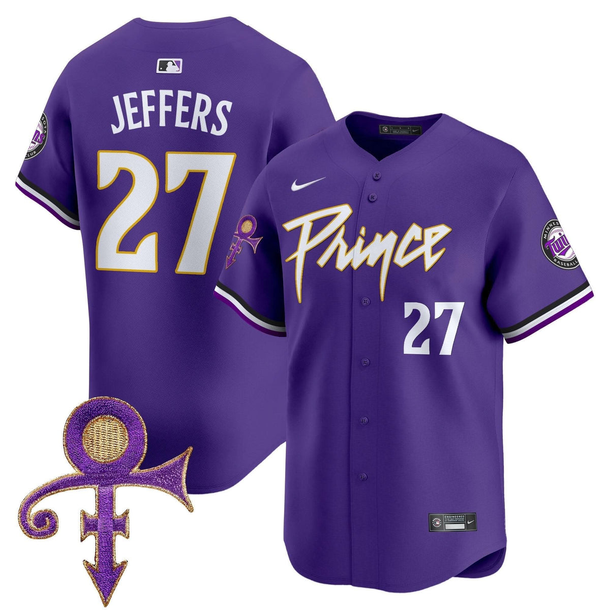 MT Prince Patch Vapor Premier Limited Jersey - Stitched