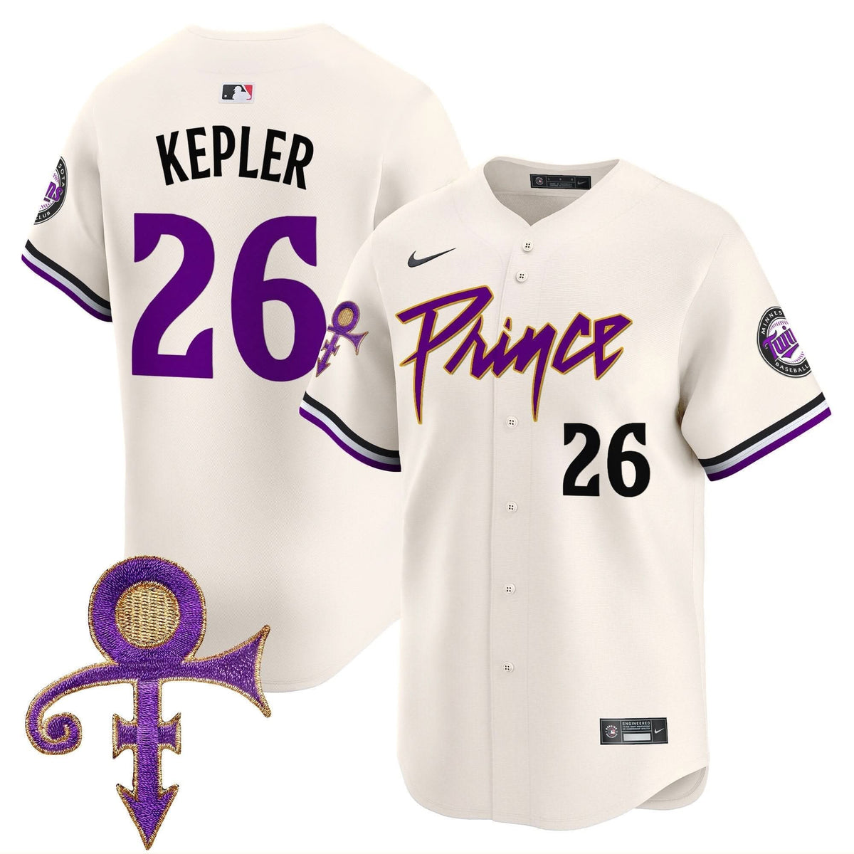 MT Prince Patch Vapor Premier Limited Jersey - Stitched