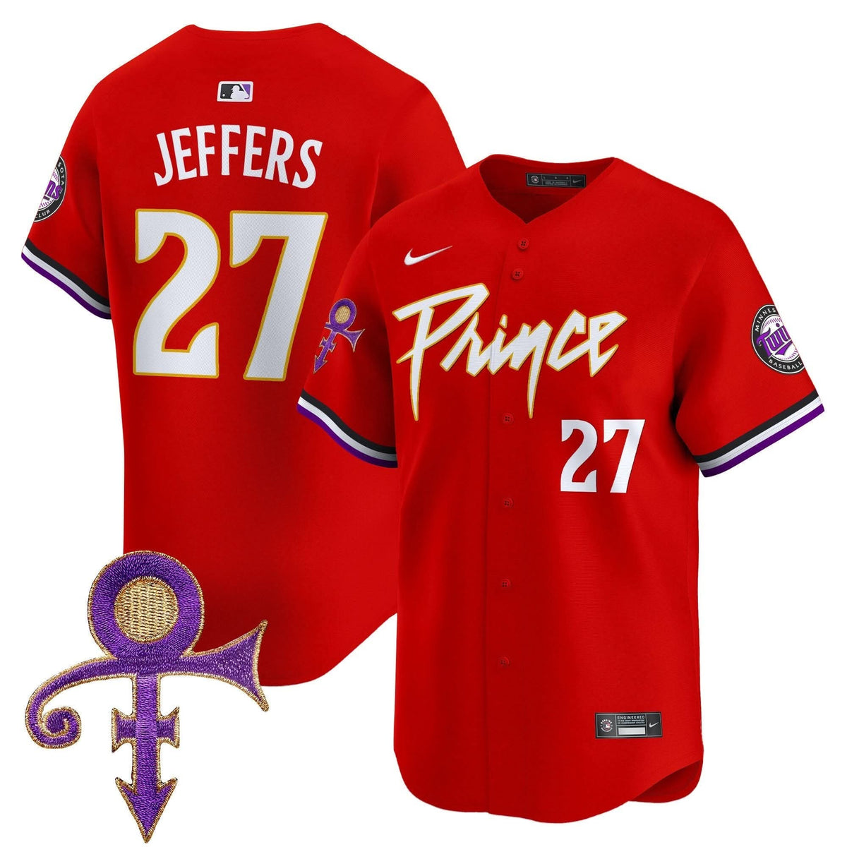 MT Prince Patch Vapor Premier Limited Jersey - Stitched