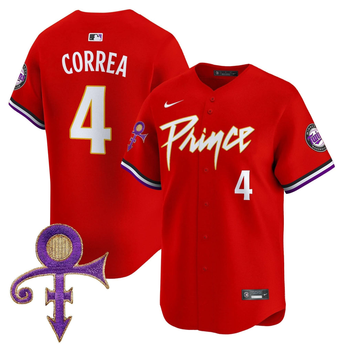 MT Prince Patch Vapor Premier Limited Jersey - Stitched