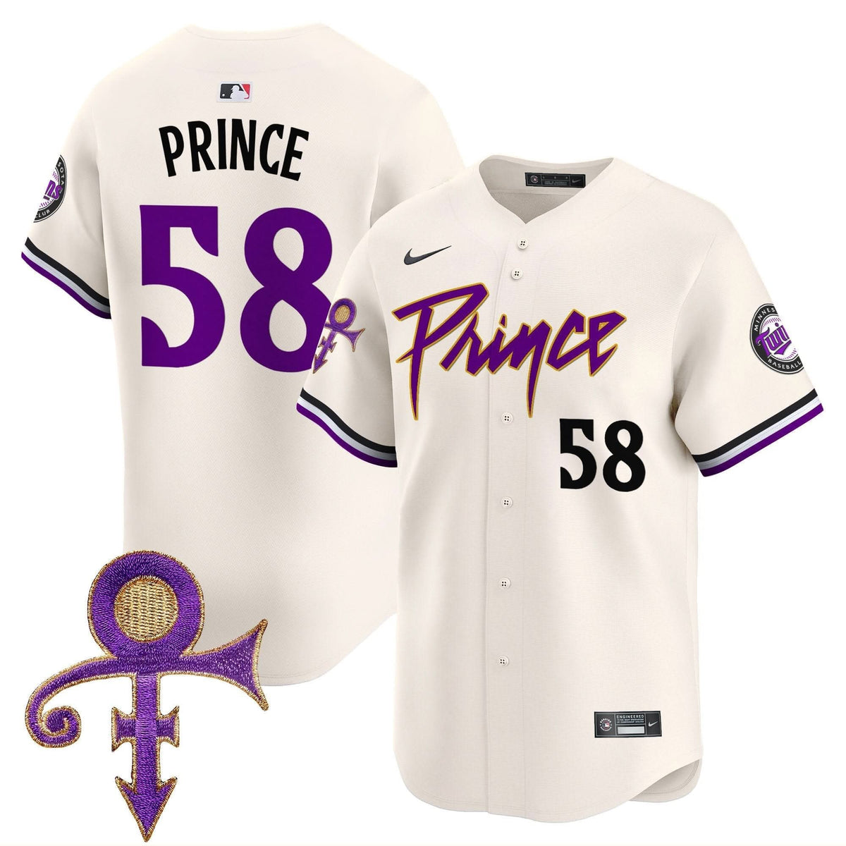 MT Prince Patch Vapor Premier Limited Jersey - Stitched