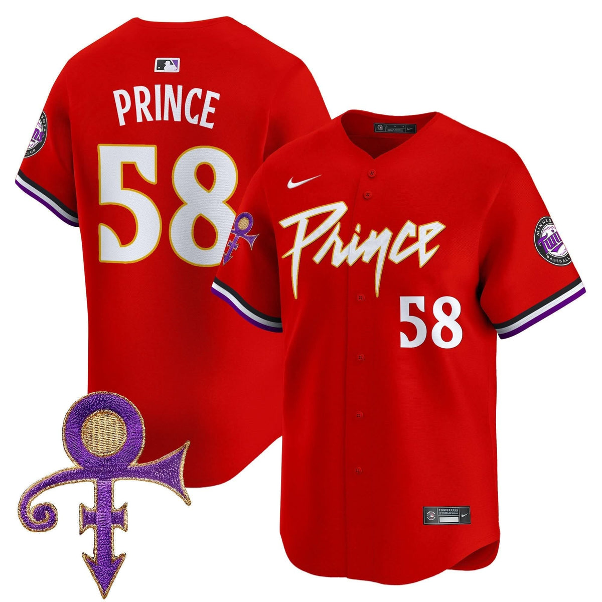 MT Prince Patch Vapor Premier Limited Jersey - Stitched