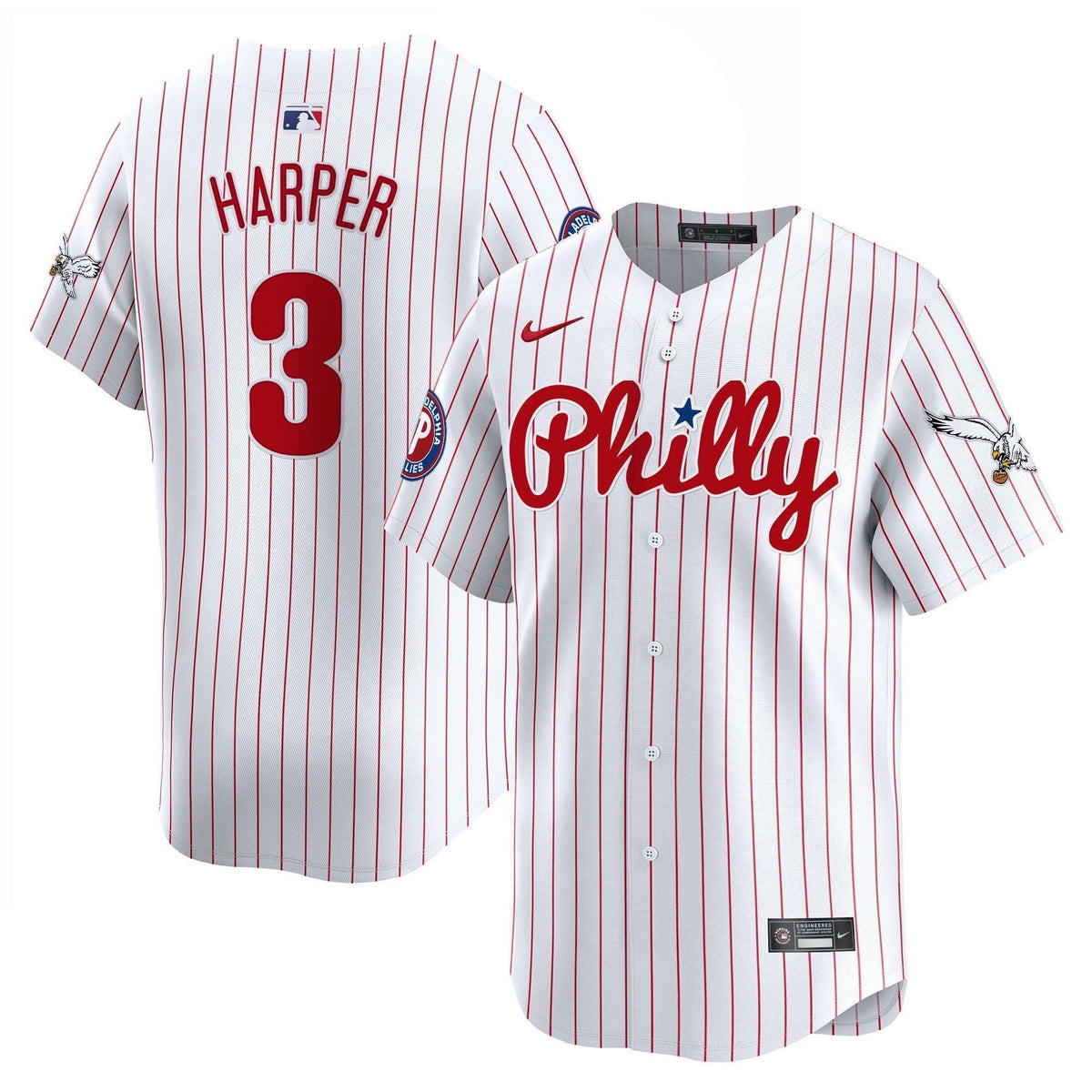 PP & PHI Vapor Premier Limited Jersey - Stitched