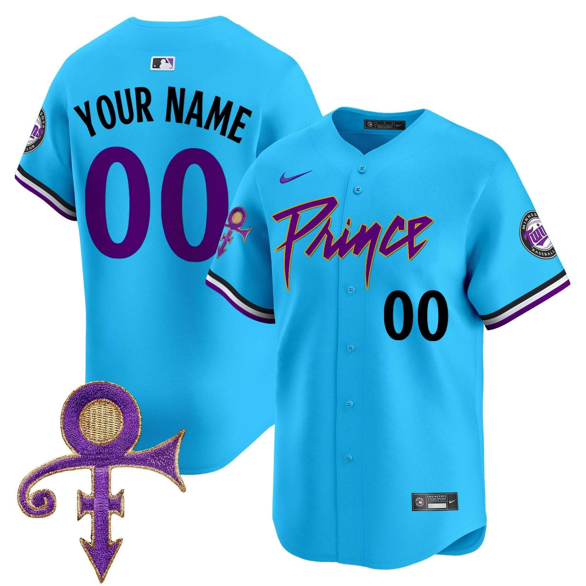 MT Prince Patch Vapor Premier Limited Custom Jersey V4 - Stitched