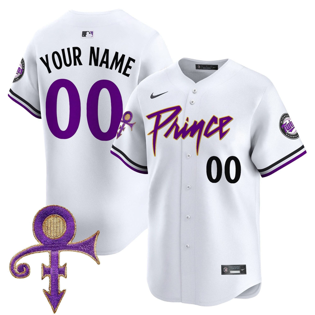 MT Prince Patch Vapor Premier Limited Custom Jersey V4 - Stitched