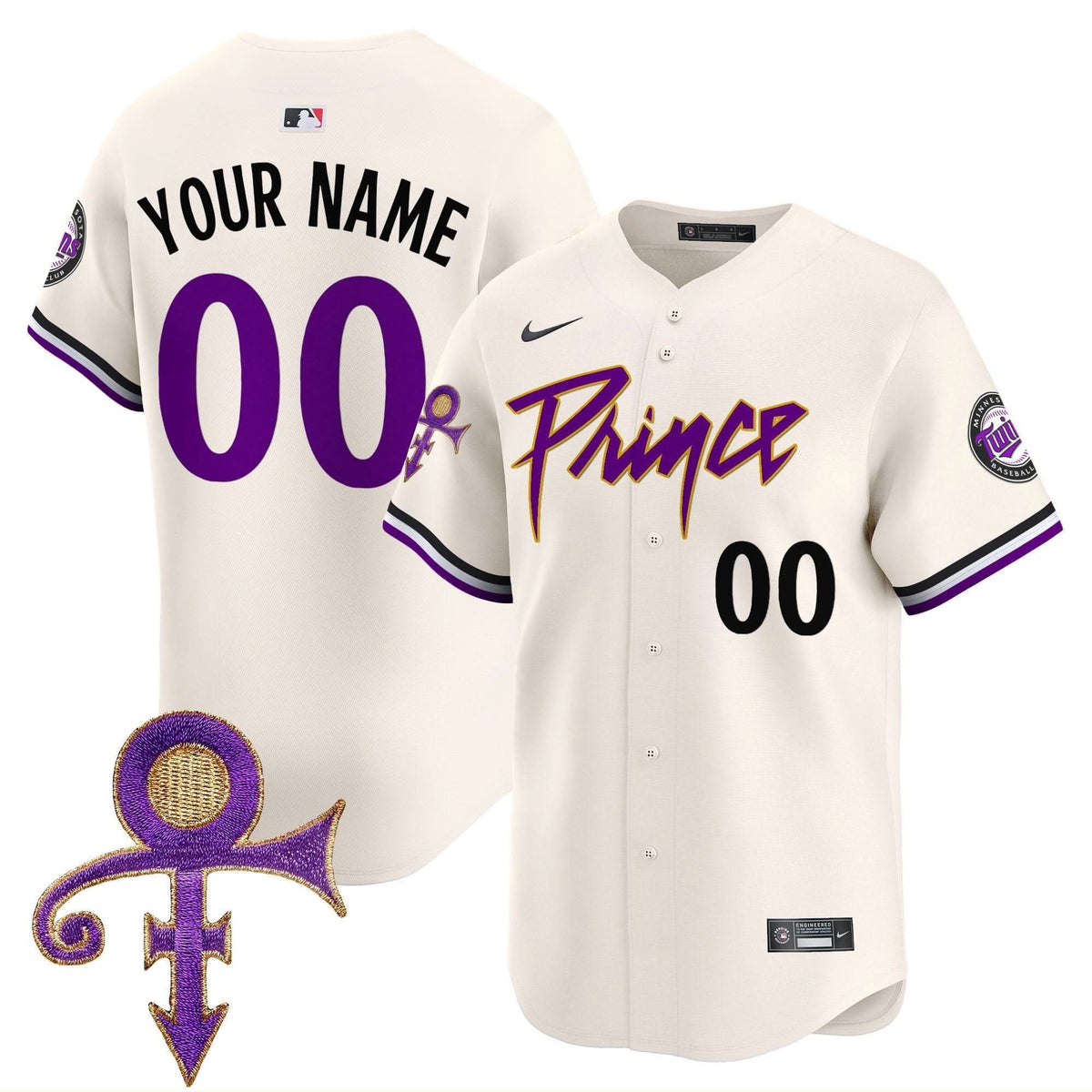 MT Prince Patch Vapor Premier Limited Custom Jersey V4 - Stitched