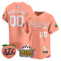 AB Atliens & Peach Vapor Premier Limited Custom Jersey - Stitched