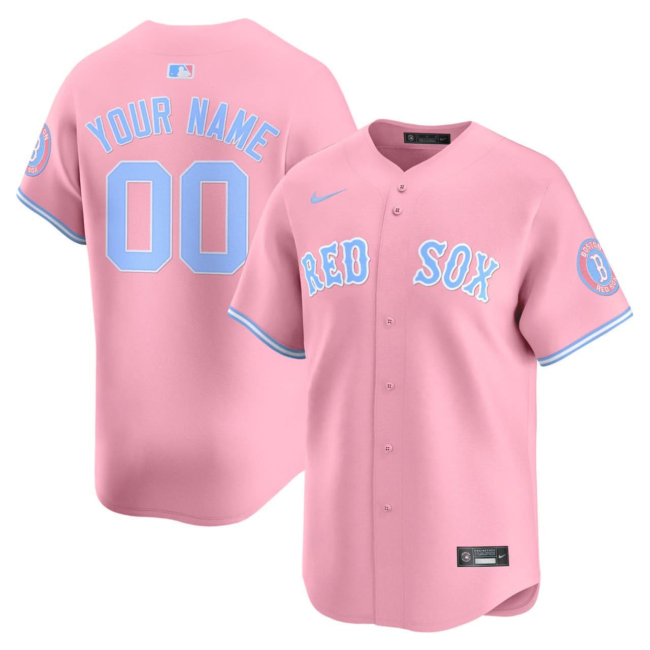 BRS Bubblegum Pink Custom Jersey - Stitched
