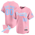 AB Bubblegum Pink Vapor Premier Limited Custom Jersey - Stitched