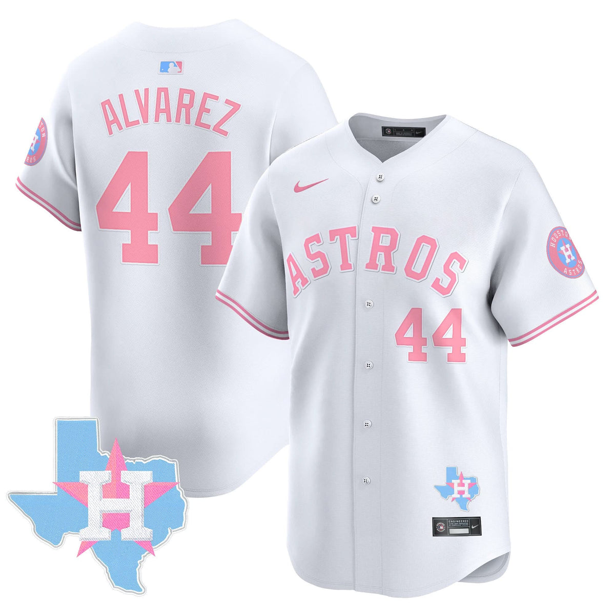 HA Bubblegum Pink Vapor Premier Limited Jersey - Stitched