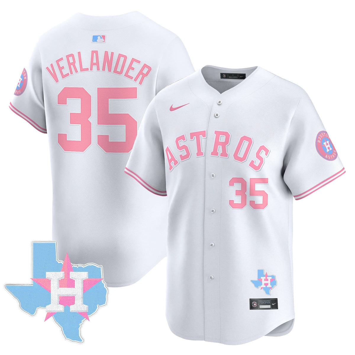 HA Bubblegum Pink Vapor Premier Limited Jersey - Stitched