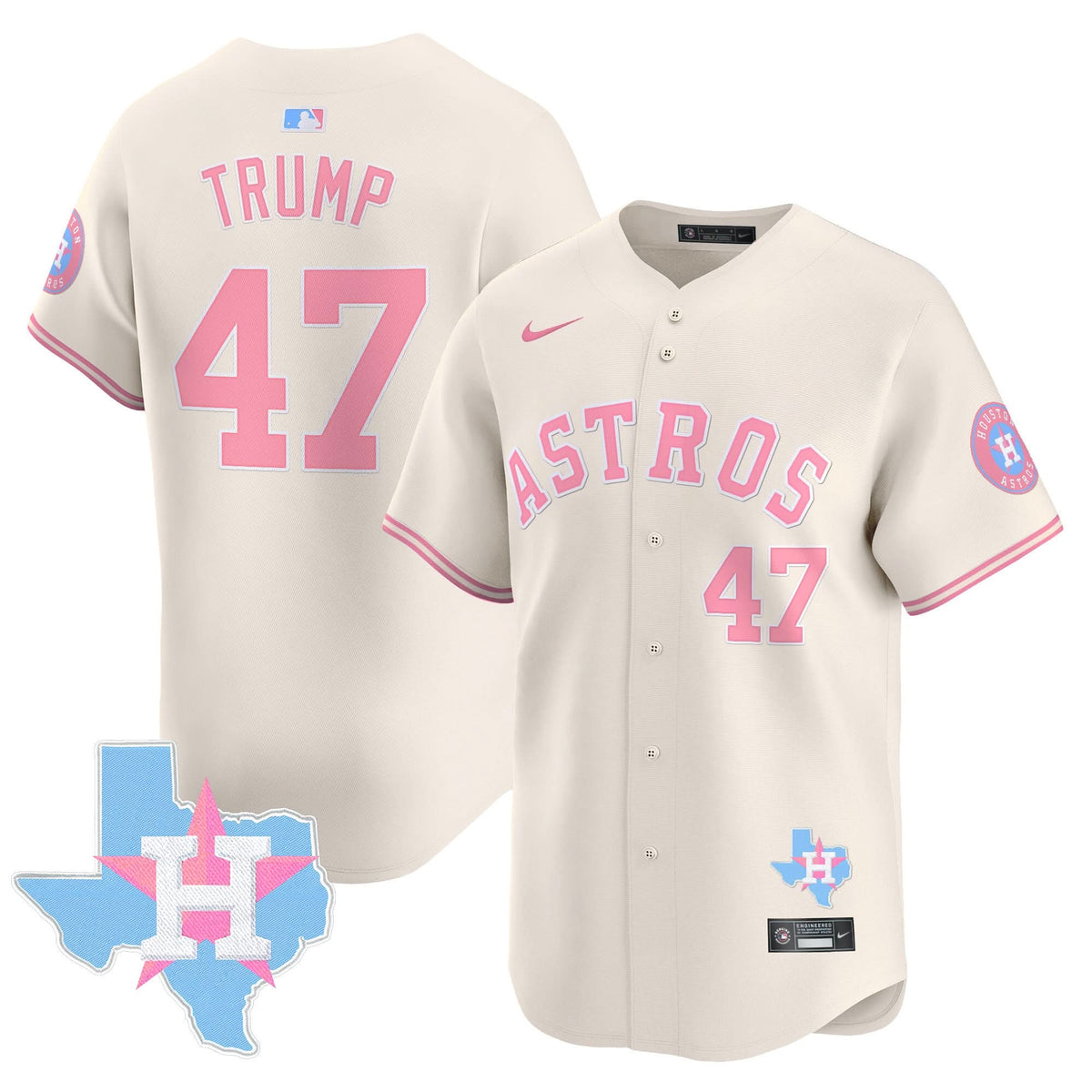 HA Bubblegum Pink Vapor Premier Limited Jersey - Stitched