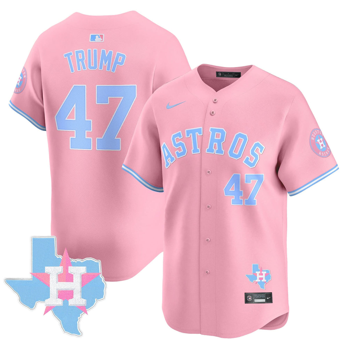 HA Bubblegum Pink Vapor Premier Limited Jersey - Stitched