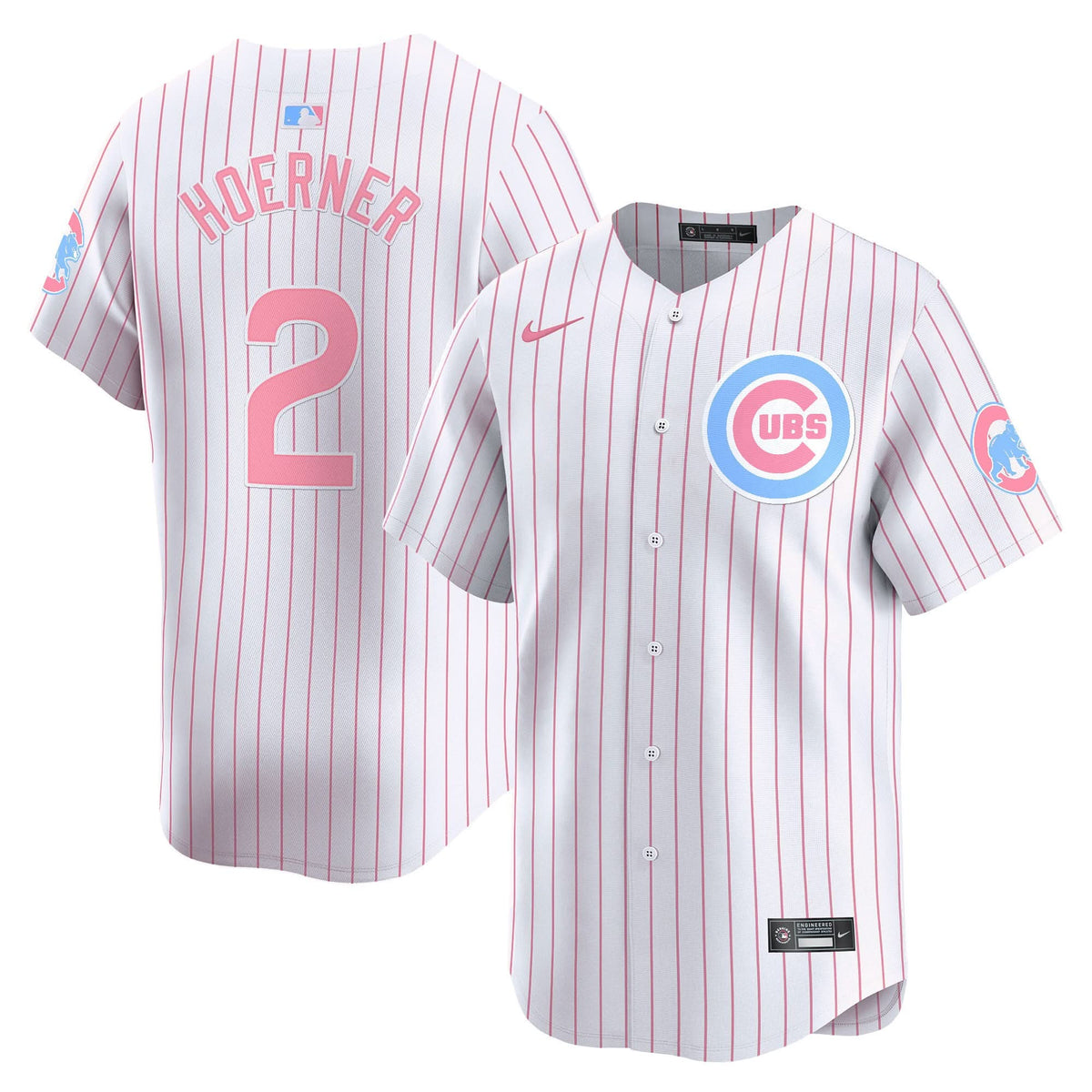 CC Bubblegum Pink Vapor Premier Limited Jersey - Stitched