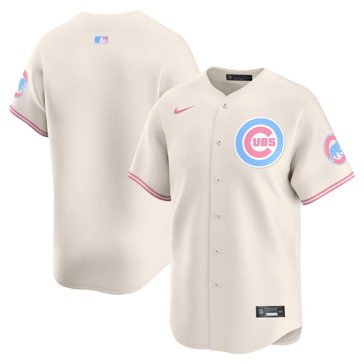 CC Bubblegum Pink Vapor Premier Limited Jersey - Stitched