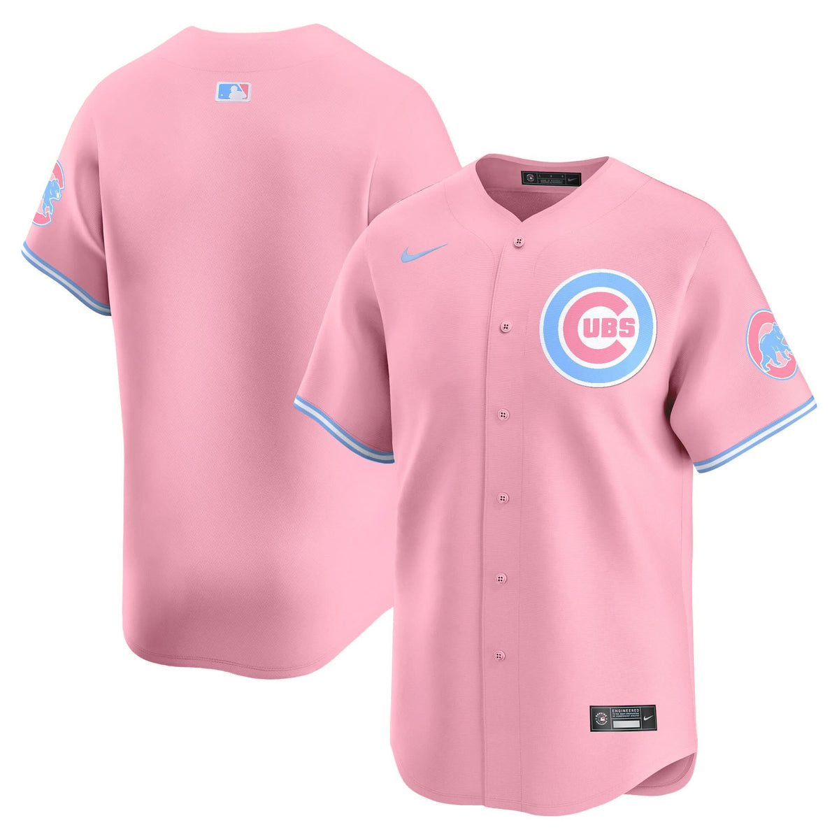 CC Bubblegum Pink Vapor Premier Limited Jersey - Stitched