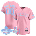 TR Bubblegum Pink Vapor Premier Limited Custom Jersey - Stitched