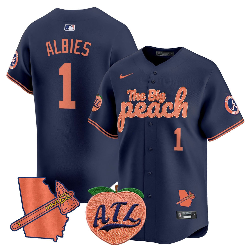 AB The Big Peach Vapor Premier Limited Jersey V3 - Stitched