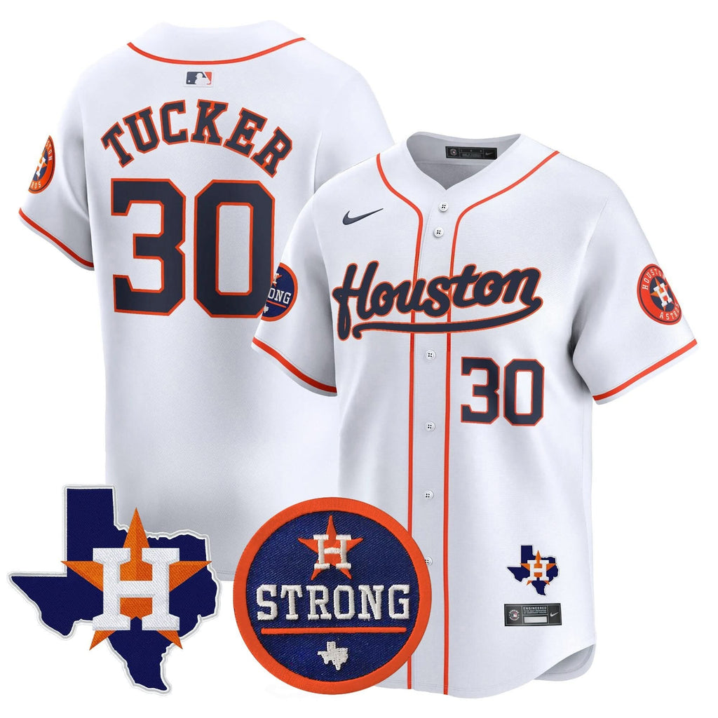 HA Houston Strong Patch Vapor Premier Limited Jersey - Stitched