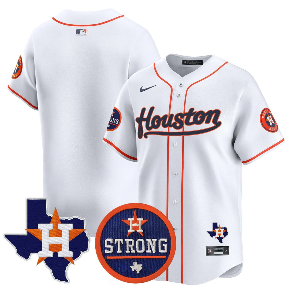 HA Houston Strong Patch Vapor Premier Limited Jersey - Stitched