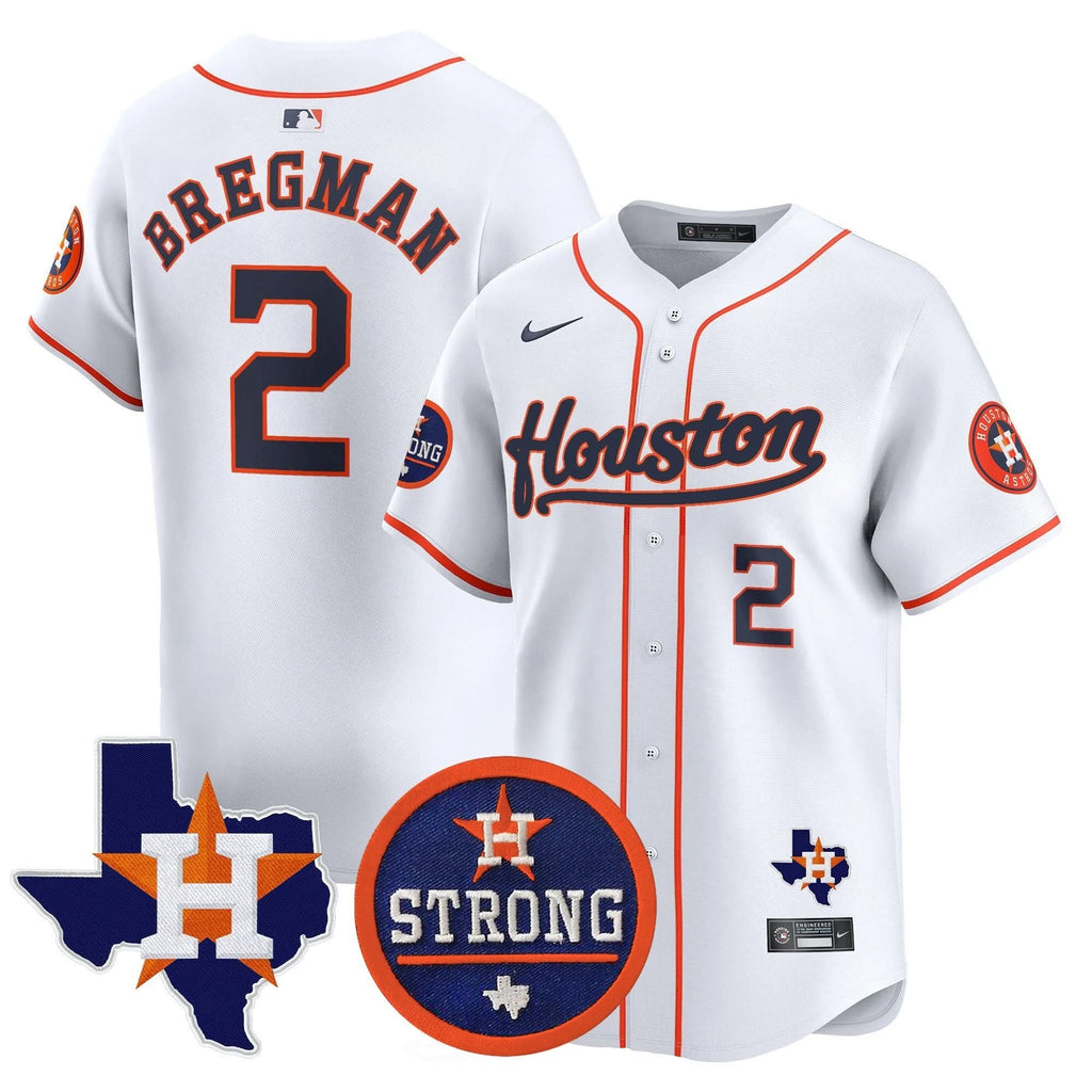 HA Houston Strong Patch Vapor Premier Limited Jersey - Stitched