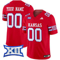 KJ Blackhawk Red Custom Jersey