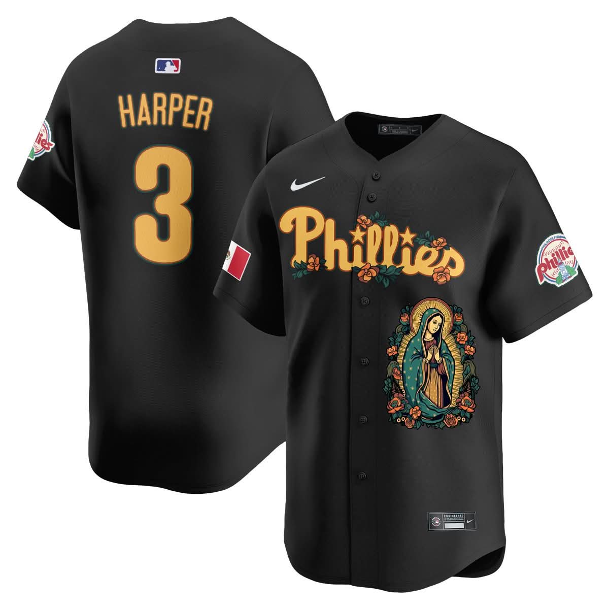 PP Mexico Guadalupe Vapor Premier Limited Jersey - Printed