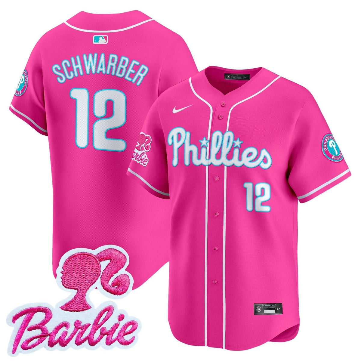 PP Barbie Patch Vapor Premier Limited Jersey - Stitched