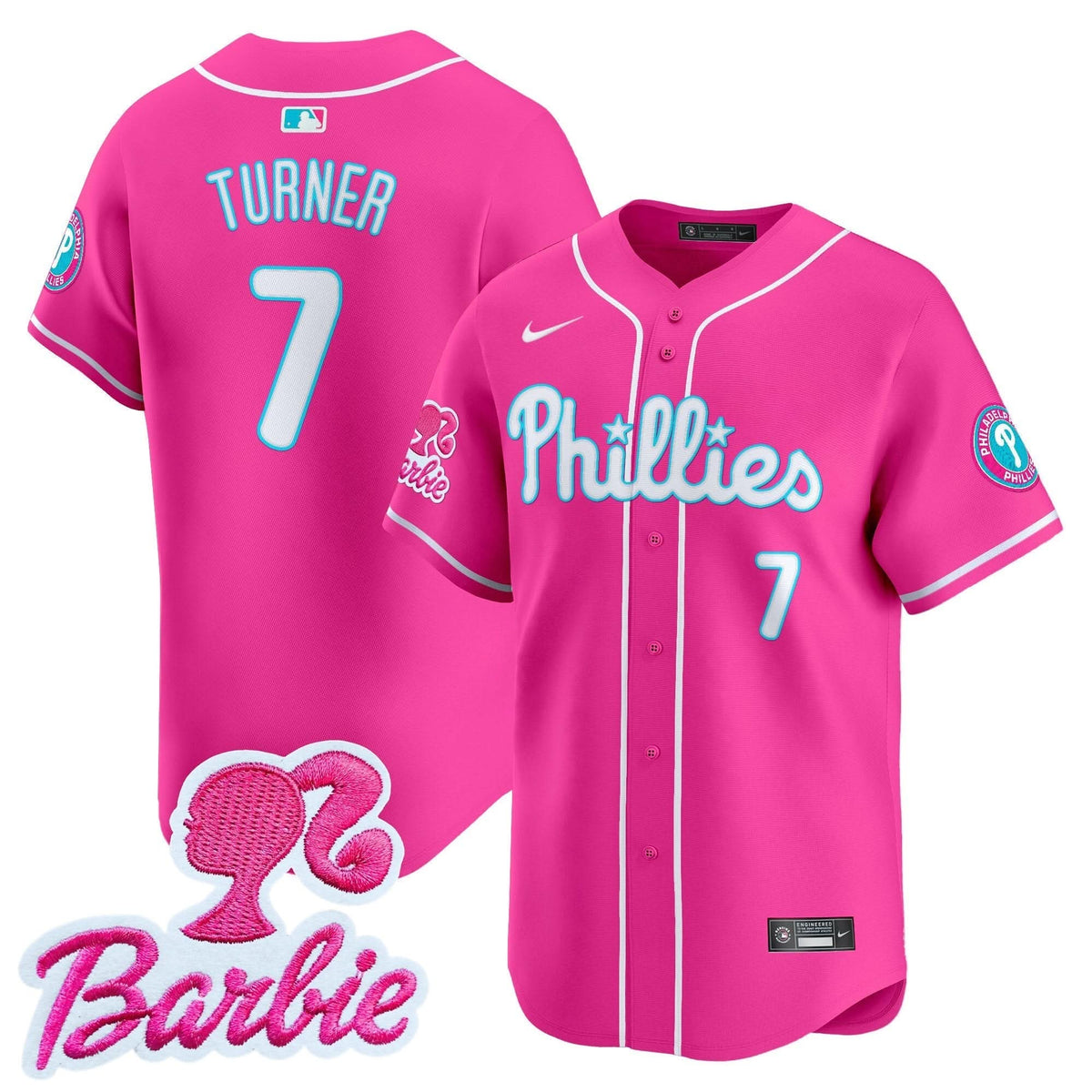 PP Barbie Patch Vapor Premier Limited Jersey - Stitched